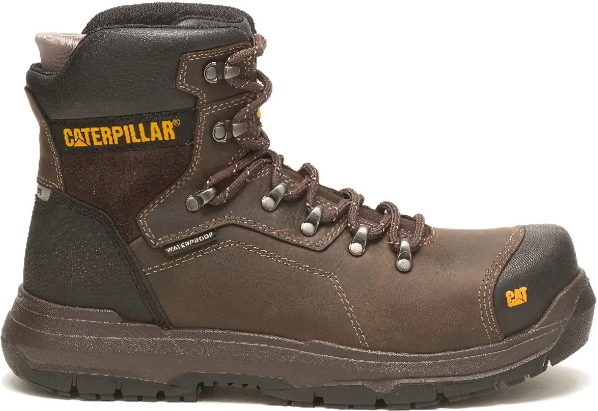 Diagnostisch 2.0 ST S3 | Donkere koffie - FW Industrial Adult - Brown van CAT Footwear, Bruin, 40 – productafbeelding