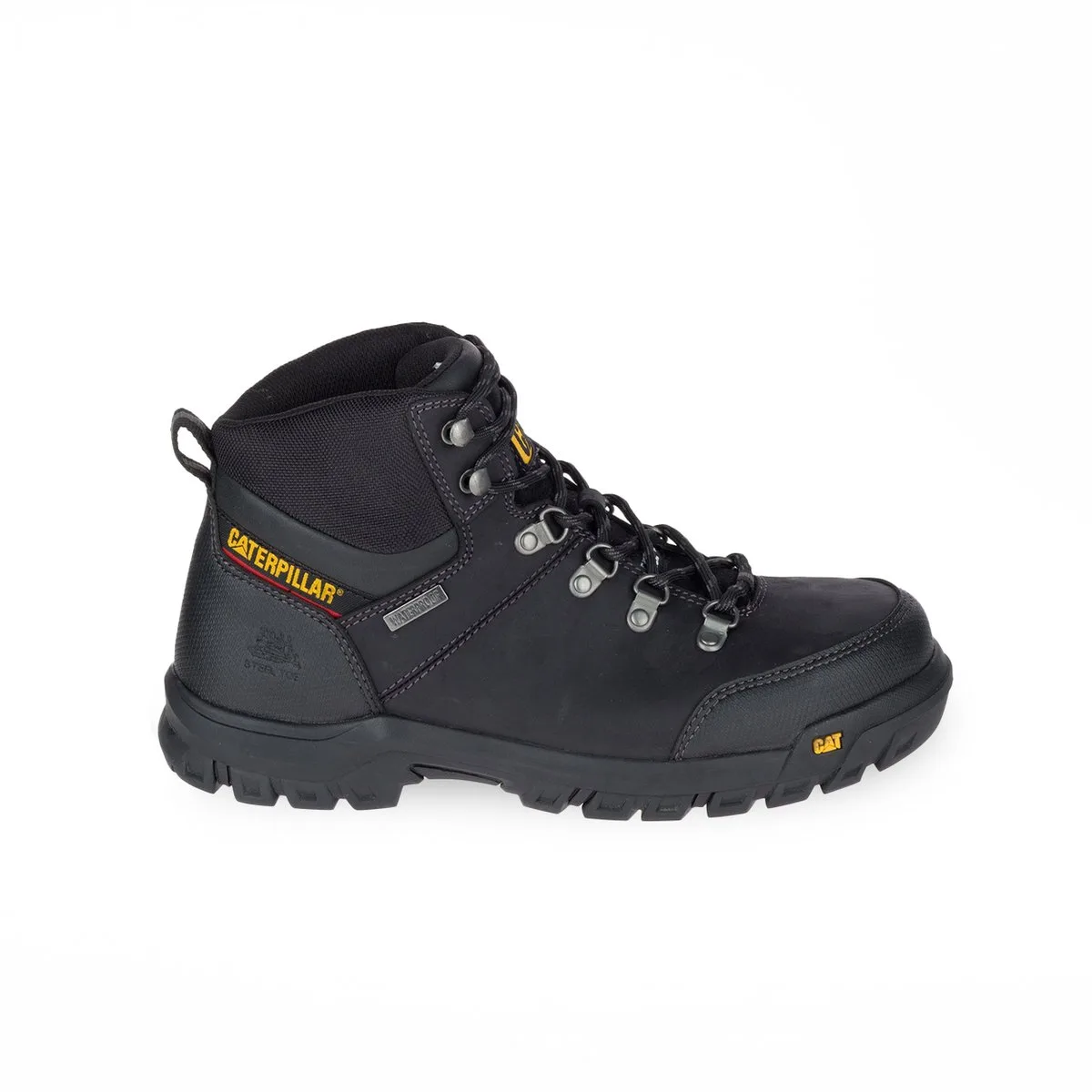 Framework S3 W | Zwart - FW Industrial Adult - Black von CAT Footwear, Schwarz, 47 – Produktbild