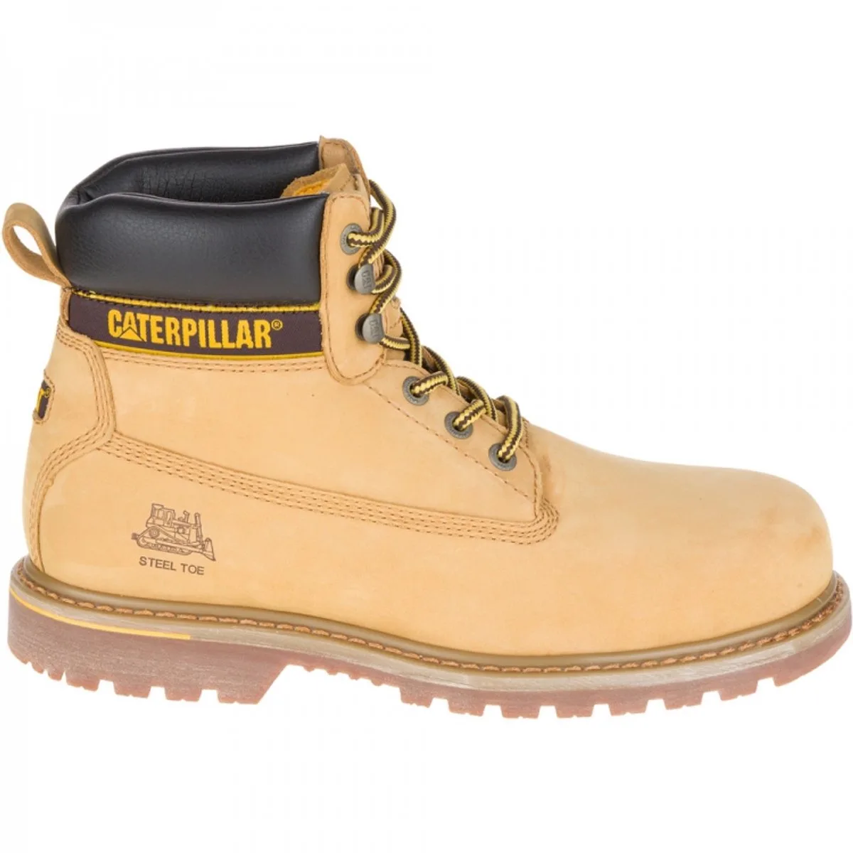 Holton ST S3 | Honing - FW Industrial - Yellow by CAT Footwear, Honing, 41 – product image