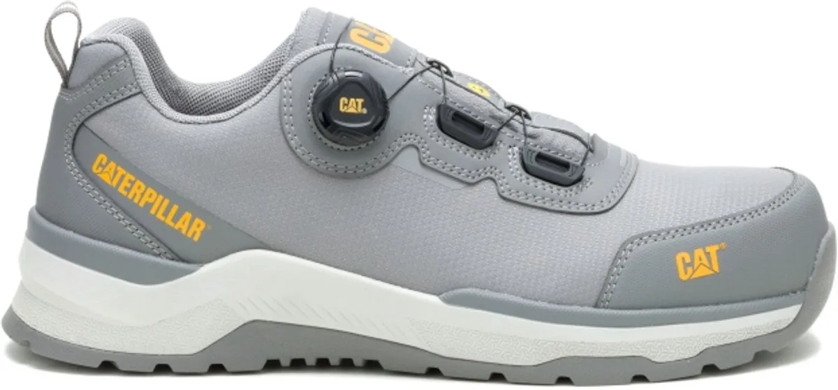 Inductor Tech Lo S3 | Grijs - FW Foundation - Grey van CAT Footwear, Grijs, 40 – productafbeelding