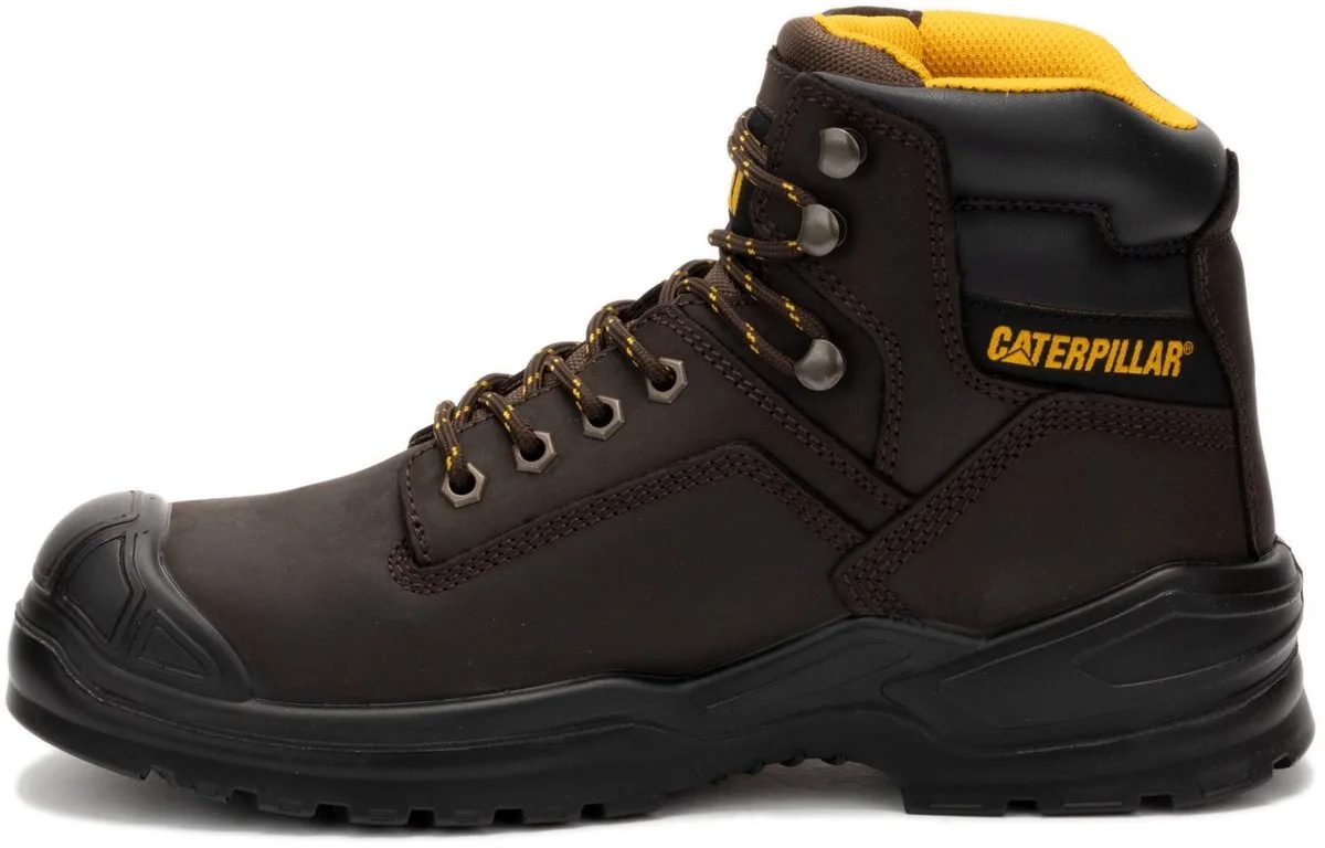 Striver Bump S3 | Bruin - FW Foundation Adult - Brown fra CAT Footwear, Brun, 47 – produktbillede