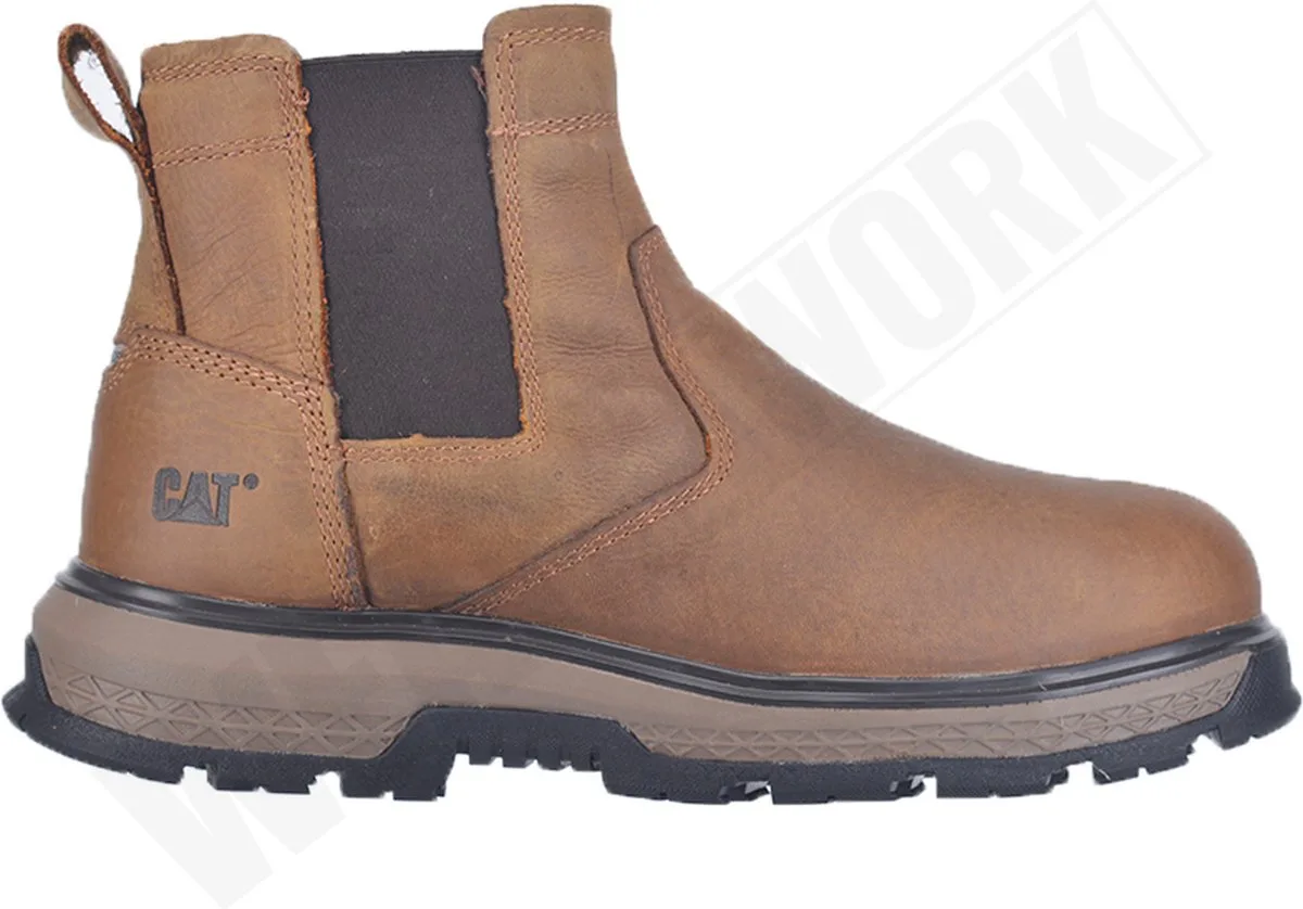 Tentoonstelling Chelsea S3 W | Piramide - FW Industrial Adult - Brown de CAT Footwear, Marron, 45 – image du produit