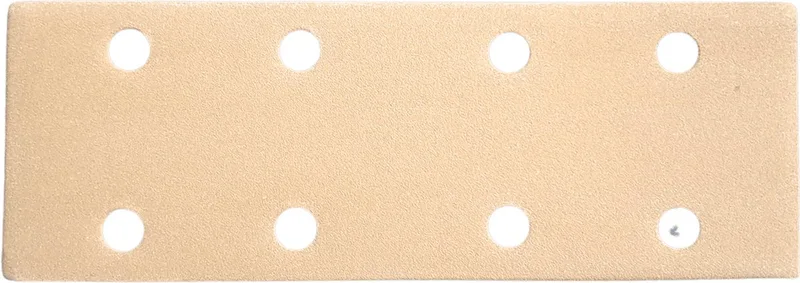 Golden schuurpapier strook - grit 280 - 70x125 mm - 8 gaten - 50 stuks - schuren auto, boot enz. von CEZET – Produktbild