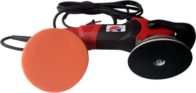 Polijstmachine DA 908 – Professionele Poetsmachine voor Autolak, Boten, Caravans en Meer – Instelbare Snelheid (1600-4800 RPM), Uitslag 8mm, Gewicht 2600g, Inclusief Accessoires by CEZET – product image