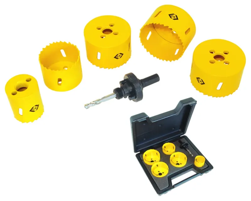 C.K 424044 Lochsägen-Set 6teilig 38 mm, 40 mm, 65 mm, 67 mm, 68 mm 1 Set de C.K – image du produit