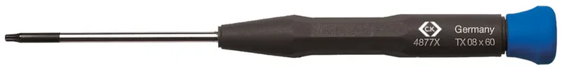 Elektrotechnik und Feinwerktechnik Sechsrund-Schraubendreher Größe (Schraubendreher) T 5 Klingenlänge: 50 mm 1 St. by C.K – product image