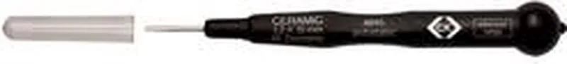ESD Platte schroevendraaier Kopbreedte: 1.8 mm Koplengte: 15 mm by C.K, Kleurloos – product image