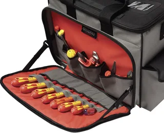 MA2650 Tekniker Værktøjstaske uden udstyr (L x B x H) 500 x 300 x 400 mm fra C.K, Grå, Sort – produktbillede 2 af 3