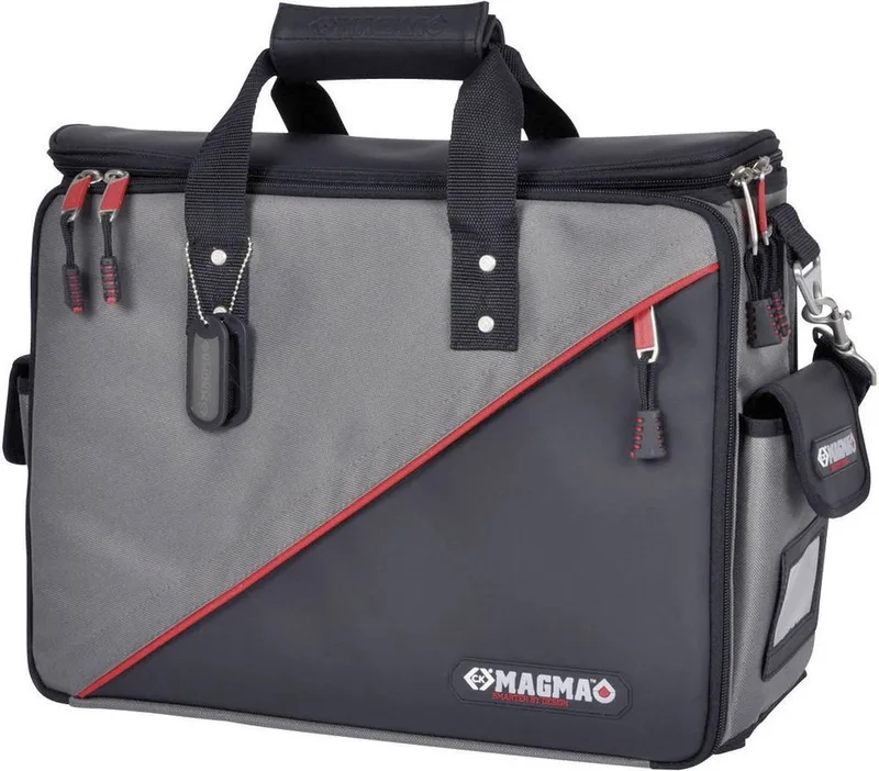 Magma MA2630 MA2630 Gereedschapstas (zonder inhoud) Technicus (b x h x d) 460 x 330 x 210 mm van C.K, Zwart, Rood, Grijs – productafbeelding 1 van 3