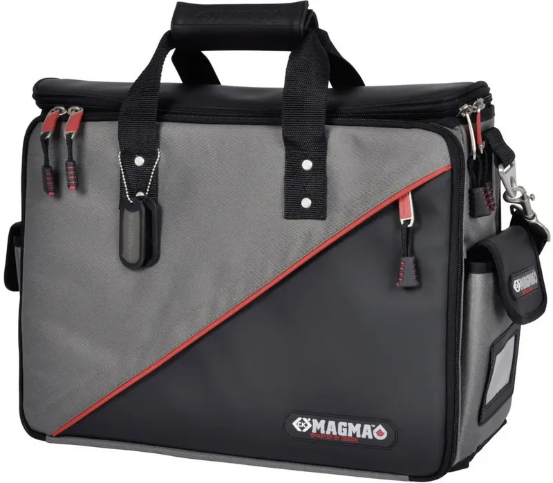 Magma MA2630 MA2630 Gereedschapstas (zonder inhoud) Technicus (b x h x d) 460 x 330 x 210 mm van C.K, Zwart, Rood, Grijs – productafbeelding 3 van 3