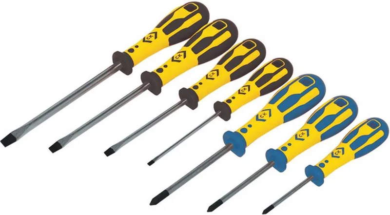 Schroevendraaierset 7-delig de C.K, Kleurloos – image du produit