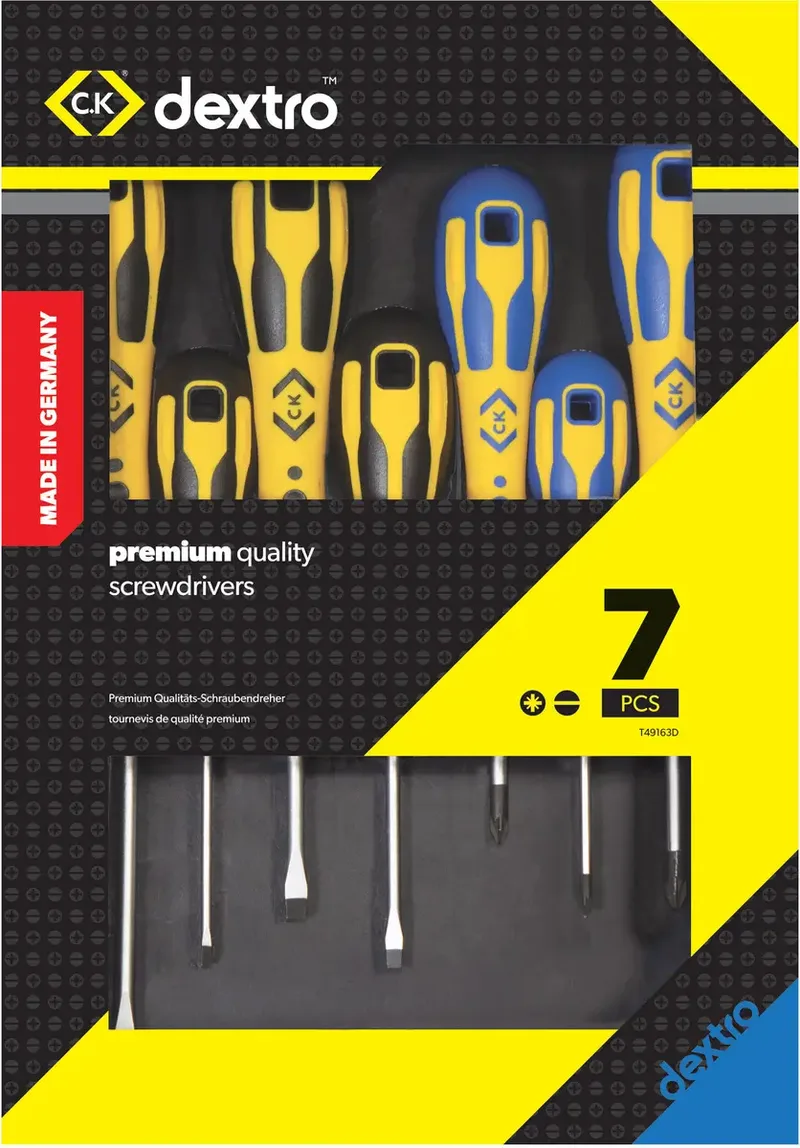 Schroevendraaierset 7-delig by C.K, Kleurloos – product image 2 of 2