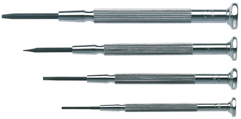 Schroevendraaierset Elektronica en fijnmechanica 4-delig Plat by C.K, Kleurloos – product image