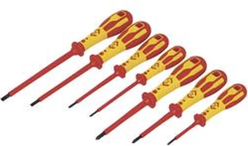 Schroevendraaierset VDE 7-delig de C.K, Kleurloos – image du produit