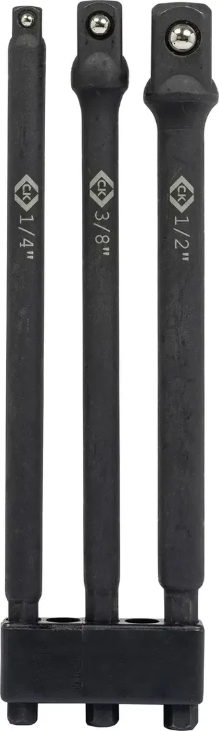 Steckschlüssel-Adapter-Set zöllig 1/2, 3/8, 1/4 T4572 by C.K – product image 1 of 2