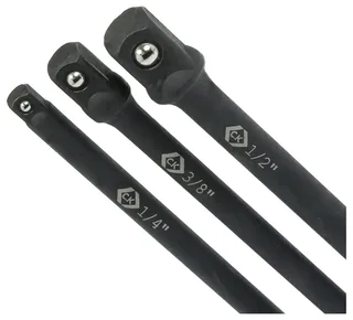 Steckschlüssel-Adapter-Set zöllig 1/2, 3/8, 1/4 T4572 by C.K – product image 2 of 2