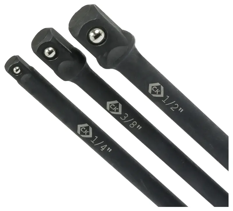 Steckschlüssel-Adapter-Set zöllig 1/2, 3/8, 1/4 T4572 by C.K – product image 2 of 2
