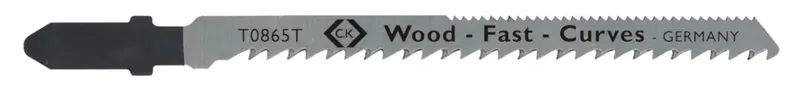 T0865T Stichsägeblatt 865T für Holz, für Kurven 5 St. auf Karte 1 St. von C.K – Produktbild