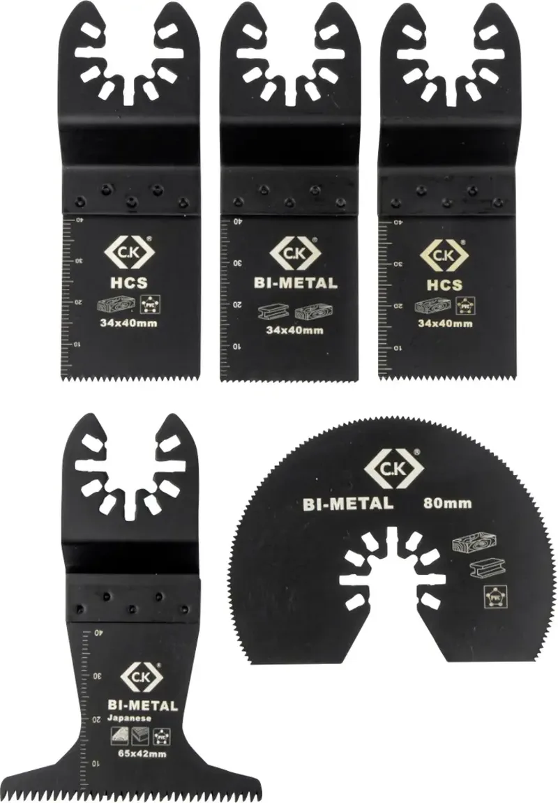T0870 Sägeblatt-Set 5teilig 1 Set van C.K – productafbeelding