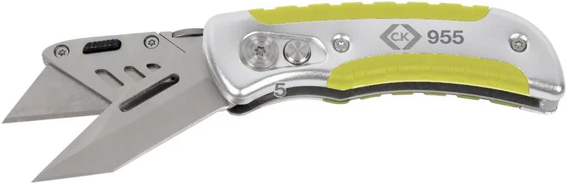 T0955 Cuttermes Met twee mesjes de C.K, Kleurloos – image du produit