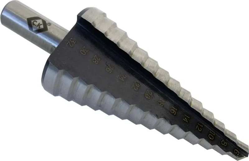 T3011 HSS Getrapte boor Gezamenlijke lengte 91 mm 3 vlakken schacht 1 stuk(s) van C.K – productafbeelding