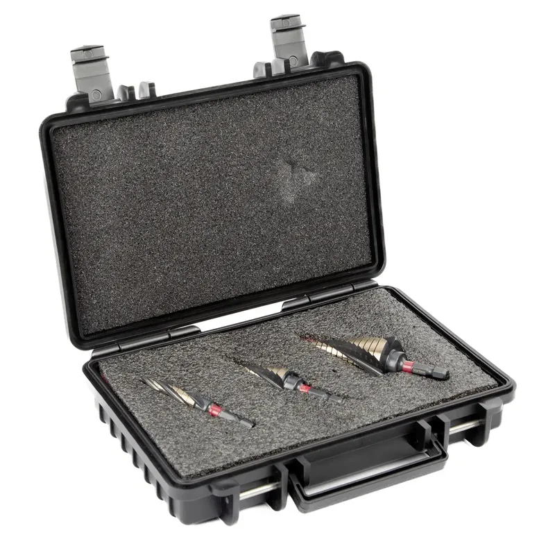 T3016 SET HSS-Co Stufenbohrer-Set 4 mm, 6 mm, 12 mm, 20 mm, 32 mm 1 Set de C.K – image du produit
