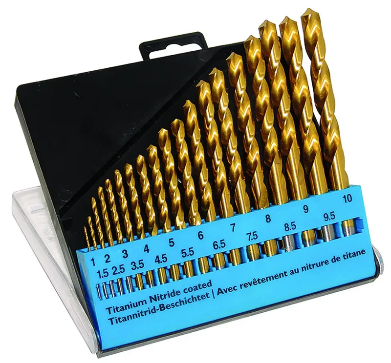 T3291 HSS Metall-Spiralbohrer-Set 19teilig 1 mm, 1.5 mm, 2 mm, 2.5 mm, 3 mm, 3.5 mm, 4 mm, 4.5 mm, 5 mm, 5.5 mm, 6 mm, 6.5 mm, 7 mm, 7.5 mm, 8 mm, 8.5 mm de C.K – image du produit