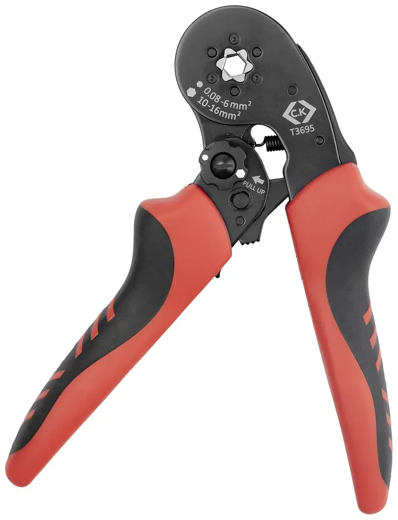 T3695 T3695 Pince à dénuder et à sertir pour embouts de câble 0.08 à 16 mm² de C.K – image du produit 3 sur 3