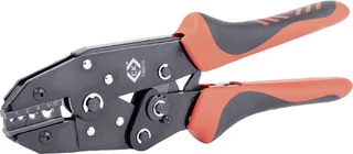 T3697A Krimptang Ongeïsoleerde kabelverbinders 1 tot 10 mm² by C.K, Kleurloos – product image 1 of 3