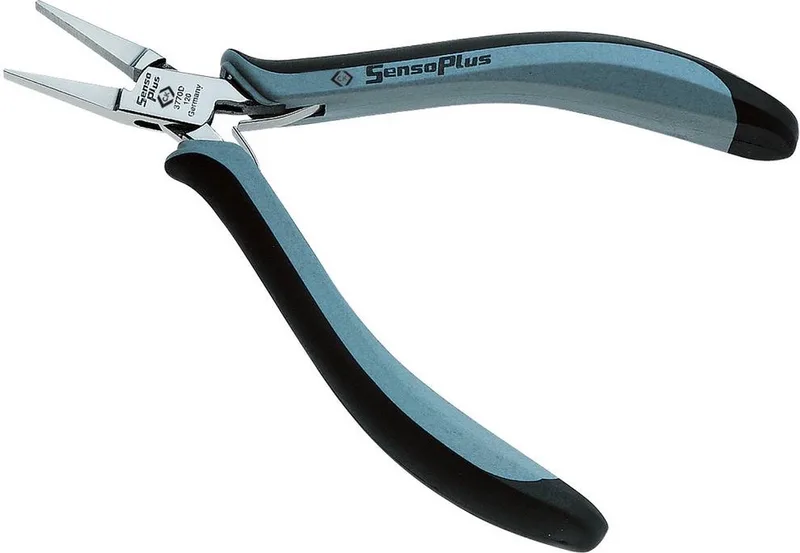 T3770 1D120 antistatique (ESD) Pince à becs plats droite Acier carbone 130 mm de C.K, Kleurloos – image du produit