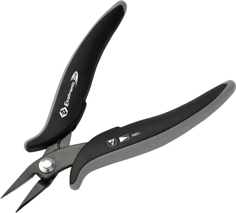 T3890 ESD Spitzzange Gerade 145 mm van C.K – productafbeelding