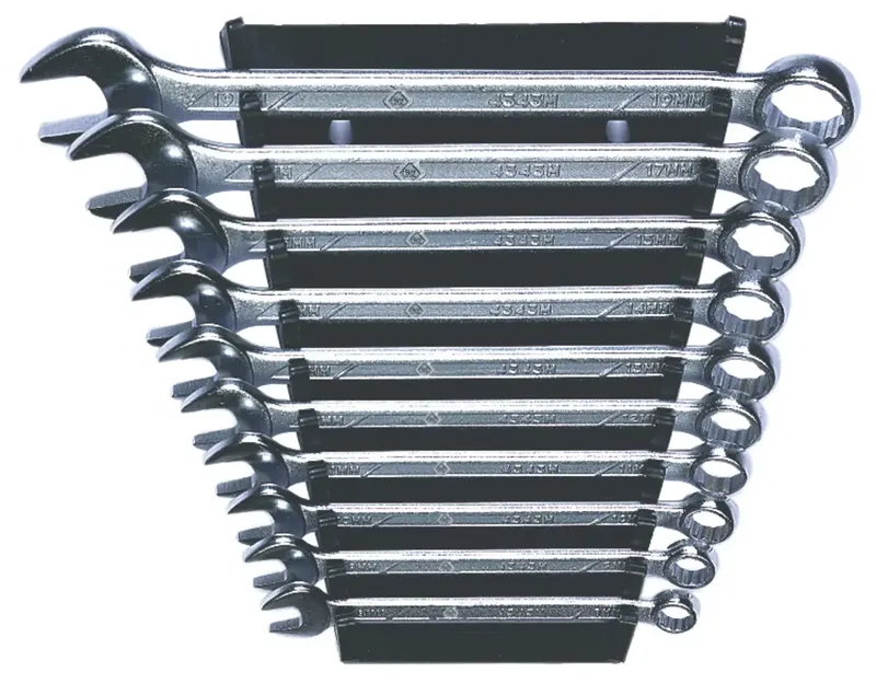 T4343M/10ST Ring-Maulschlüssel-Satz 10teilig Schlüsselweite (Metrisch) 8 - 19 mm von C.K – Produktbild