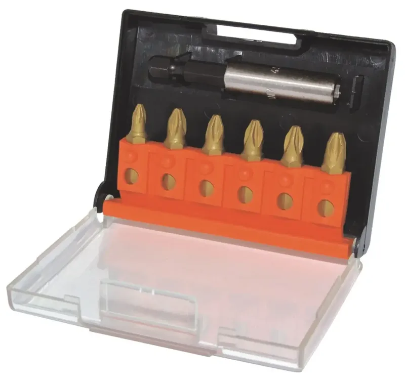 T4569TINC Jeu dembouts 7 pièces vis Pozidriv de C.K – image du produit