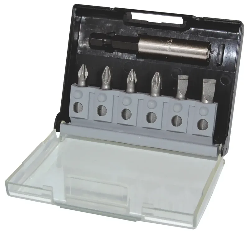 T4583C Bit-Set 7teilig Schlitz, Kreuzschlitz Phillips, Kreuzschlitz Pozidriv fra C.K – produktbillede