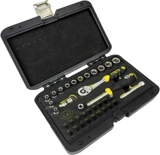 T4660 Steckschlüssel-Bit-Einsatz-Set metrisch 1/4 36teilig T4660 by C.K – product image 1 of 2