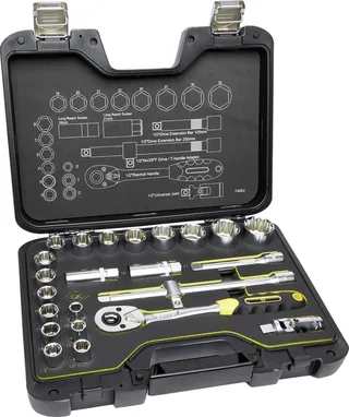 T4662 Steckschlüsselsatz metrisch 1/2 24teilig T4662 de C.K – image du produit 1 sur 2