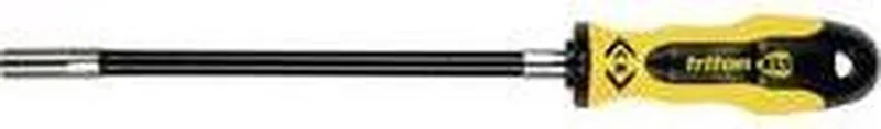 T4760 Werkplaats Bitschroevendraaier 1/4 (6.3 mm) 200 mm by C.K, Kleurloos – product image