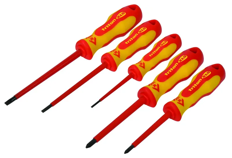 Triton XLS VDE Schraubendreher-Set 5teilig Schlitz, Kreuzschlitz Phillips de C.K – image du produit
