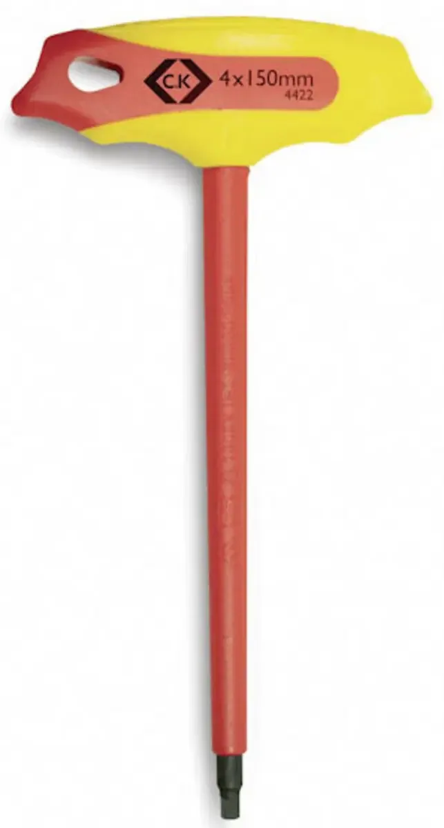VDE Clé mâle à six pans Taille (métrique): 4 mm Longueur de la lame: 150 mm de C.K – image du produit