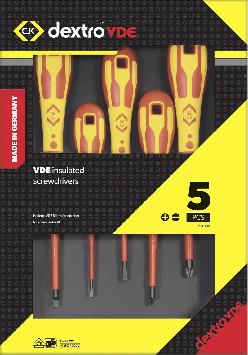 VDE Schraubendreher-Set 5teilig från C.K – produktbild 2 av 2