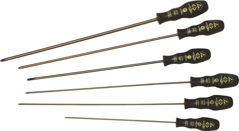Werkstatt Schraubendreher-Set 6teilig Schlitz, Kreuzschlitz Phillips, Innen-Sechsrund by C.K – product image