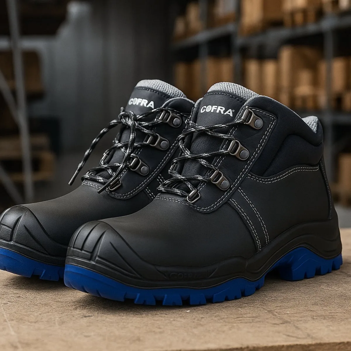 Bruges S3 SRC Veiligheidsschoenen – (EU) / 10.5 de Cofra, Noir, 45 – image du produit