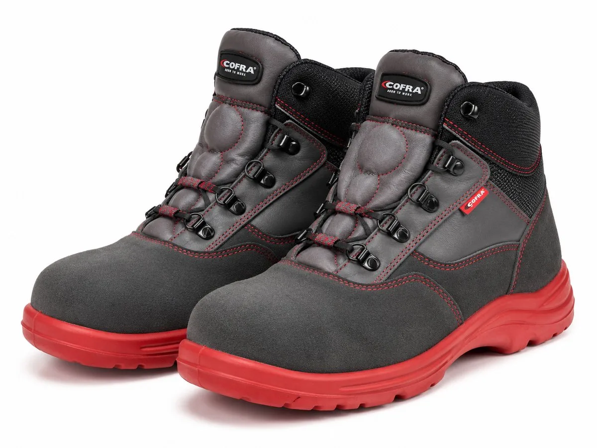 Dachdecker O3 Werkschoenen Carbon Antislip Dakdekkersschoenen by Cofra, Red, 43 – product image