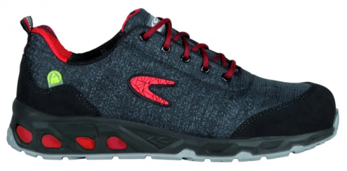 Green-Fit Rainproof S3 - Grijs/Rood de Cofra, Gris, Rouge, 40 – image du produit