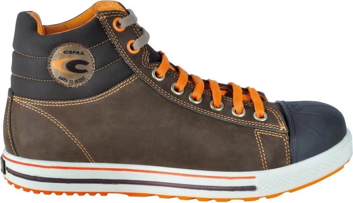 HOGE SCHOEN CONFERENCE S3 SRC - Unisex van Cofra, Bruin, Oranje, 37 – productafbeelding