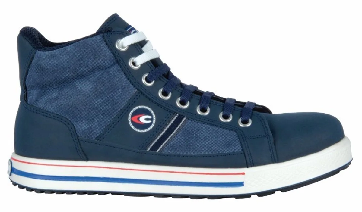 Hoge Veiligheidsschoen Pressing S3 - Blauw fra Cofra, Blå, 43 – produktbillede