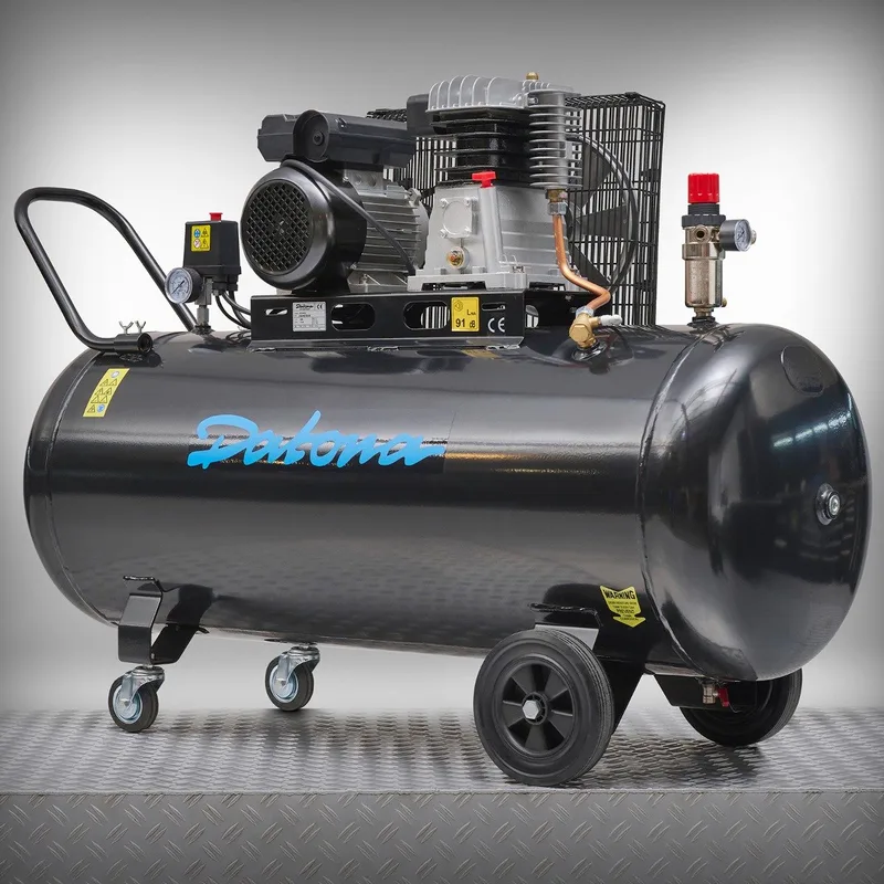 Compressor voor stralen - 200L - 230V by Datona, Black – product image