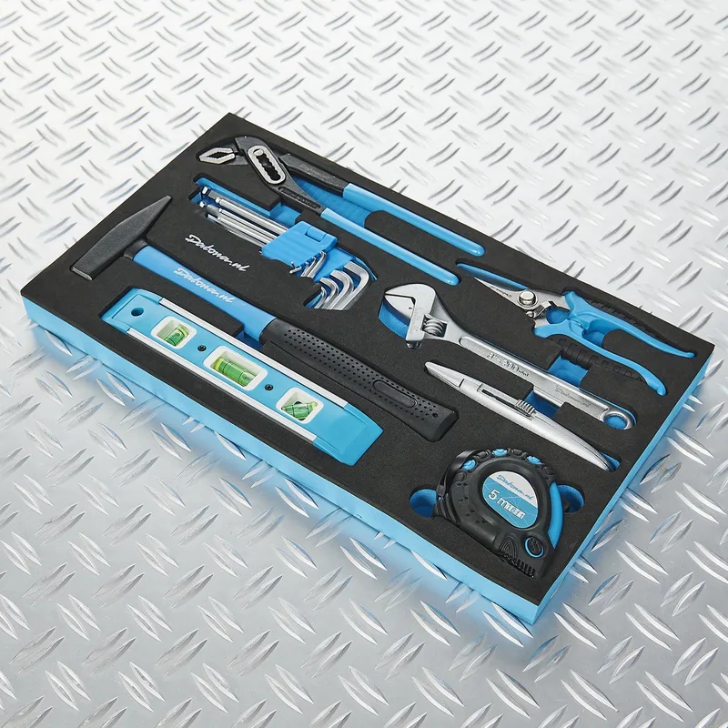 Datona® 16-delige gereedschapsset in softmodule by Datona, Black – product image