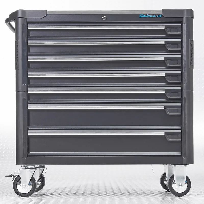 Gereedschapswagen tech-line 100 cm van Datona, Zwart – productafbeelding