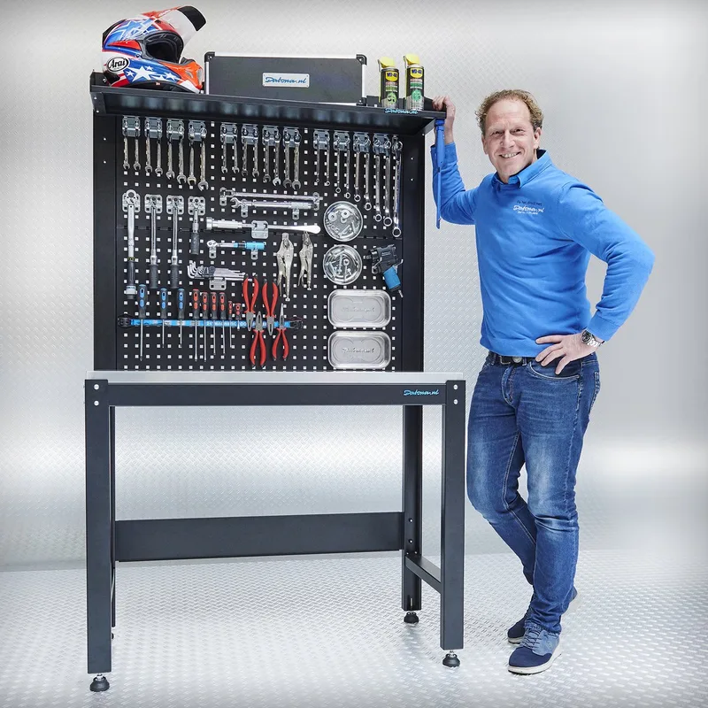Werkbank PREMIUM 119 cm breed - Zwart de Datona – image du produit